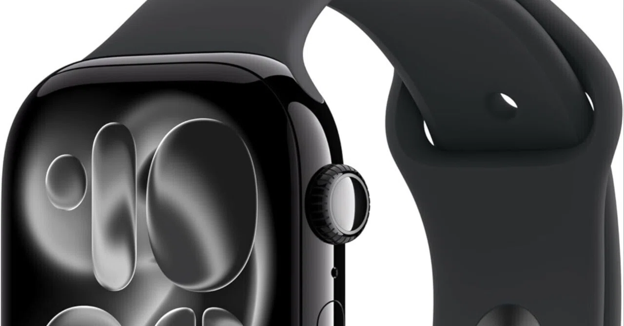 Apple Watch Series 11(GPSモデル)- 46mmジェットブラックアルミニウム 