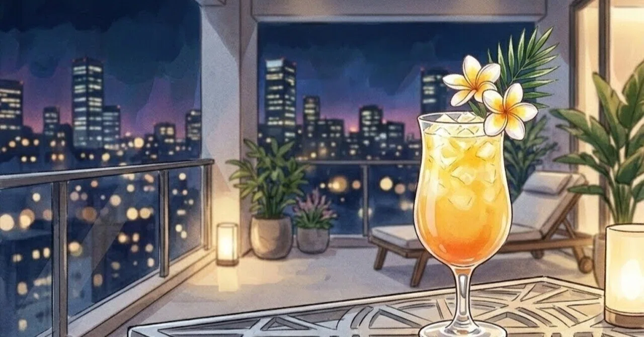 湧き出るスターカクテルファジュール 今日のカクテル vol.209~｜砂糖星