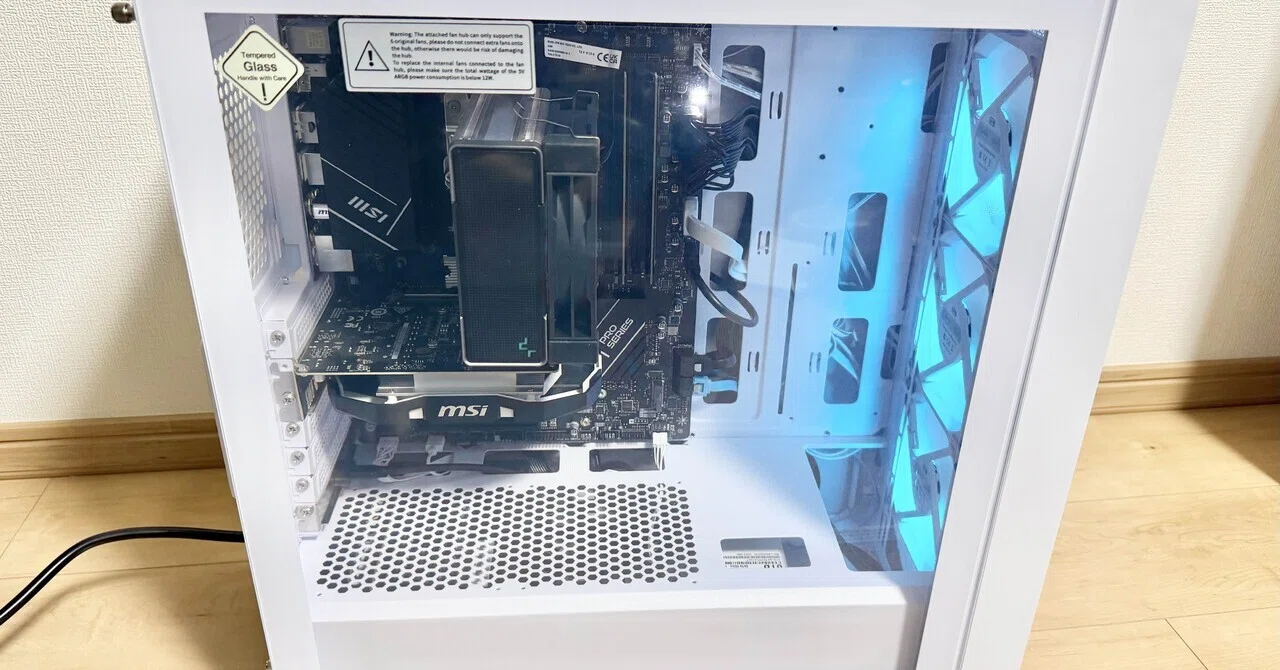 PCCOOLER CPS C3D510 ARGB PCケースを購入。所感など｜ぐるね