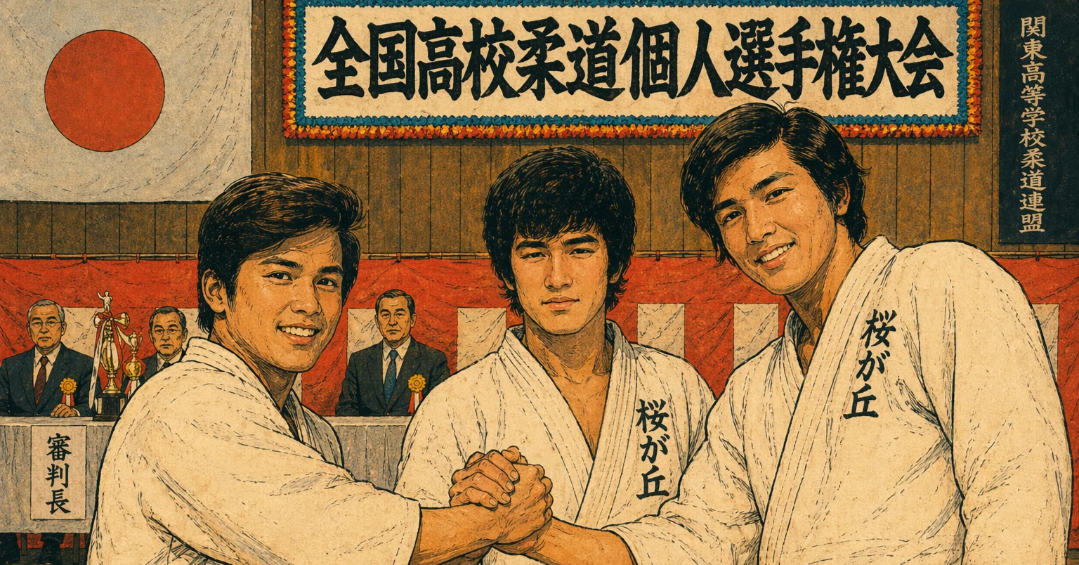 No.85 昭和レトロ「柔道一直線」｜武蔵佳伸