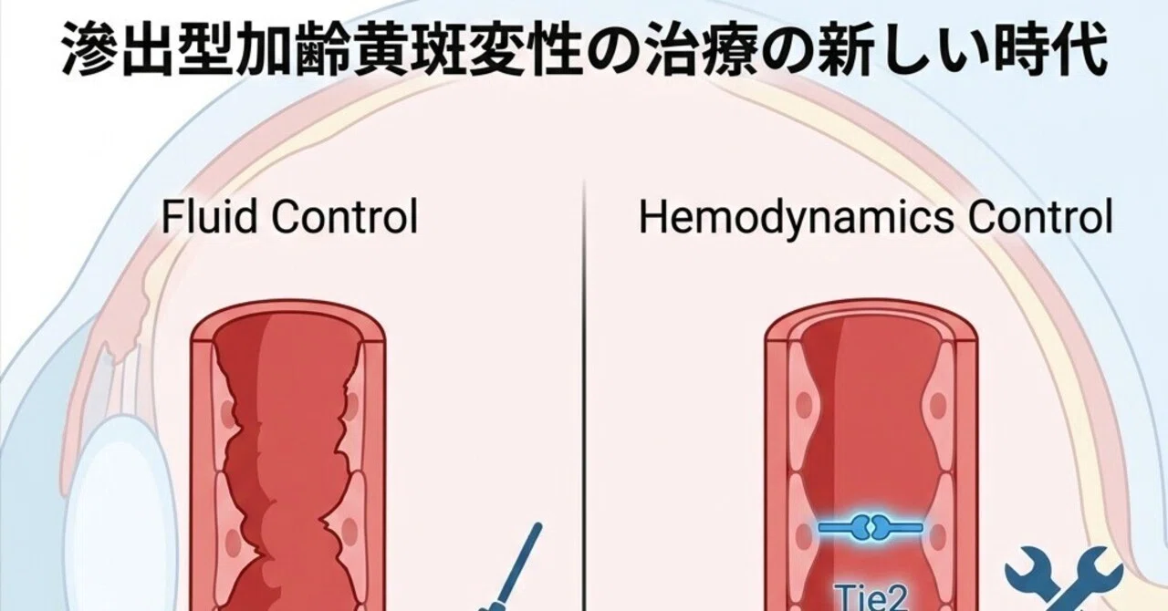 滲出型加齢黄斑変性の治療の新しい目標—「Hemodynamics control」とは