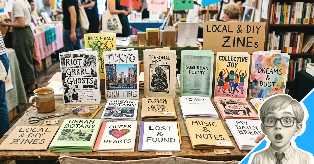 zineの歴史 zine(ジン)が流行ってる？ 気になったので調べてみた｜N人