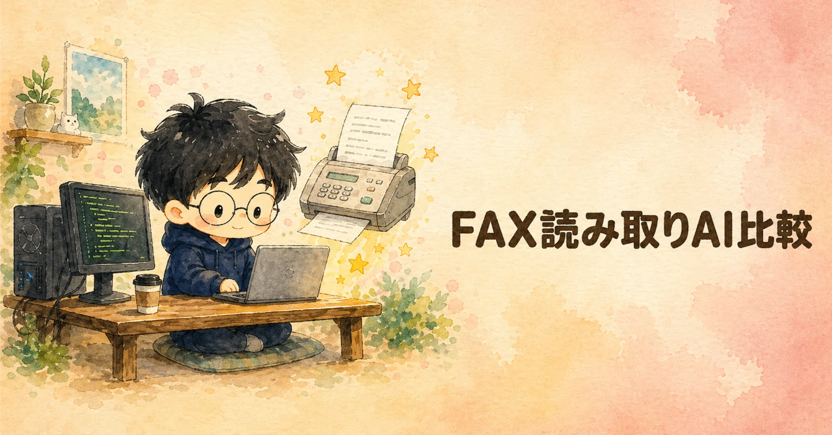 業務自動化】FAX読み取りに使うAIを比較したらGemini一択になった話