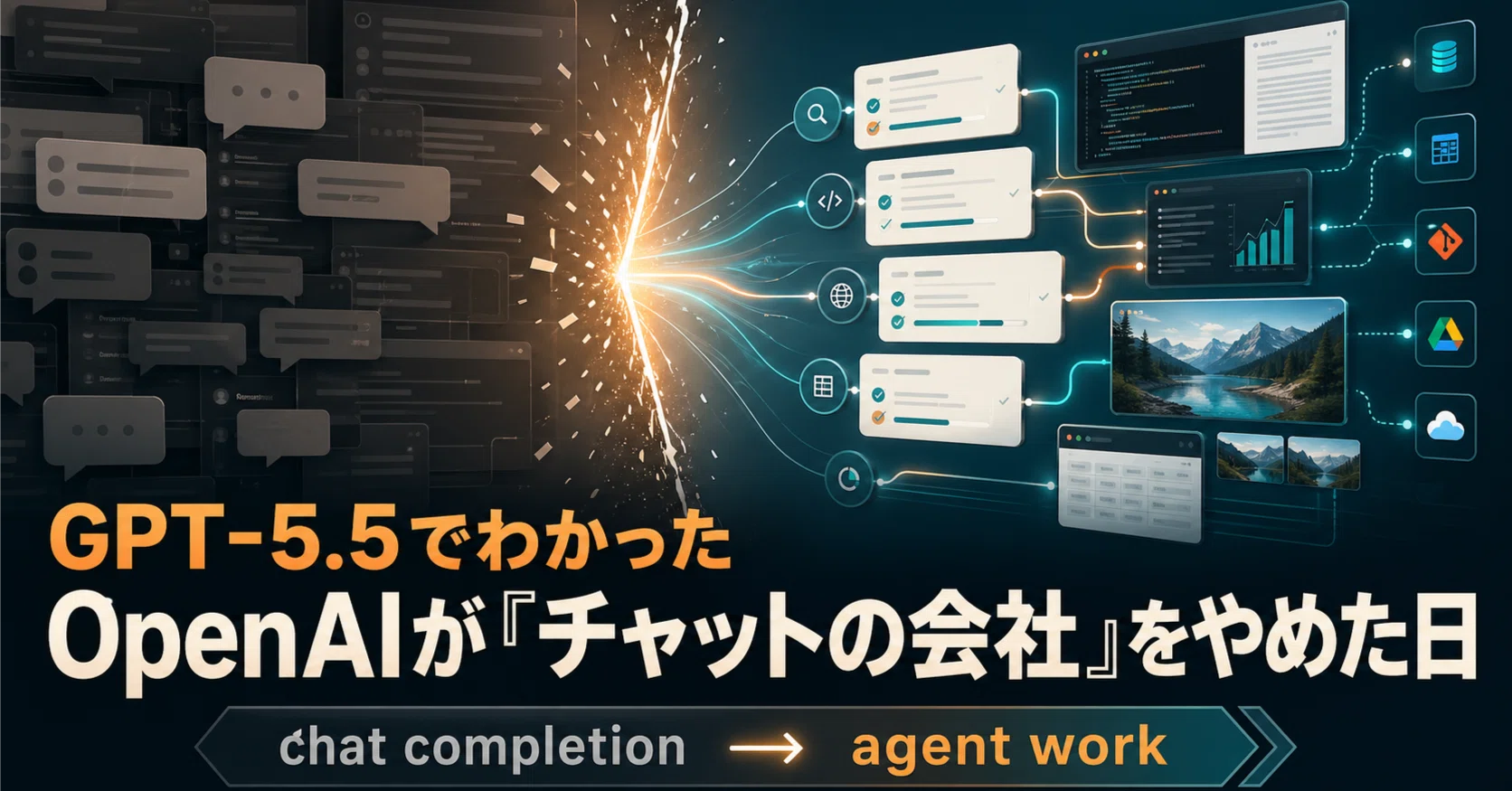 GPT-5.5でわかった、OpenAIが「チャットの会社」をやめた日｜Hiroaki