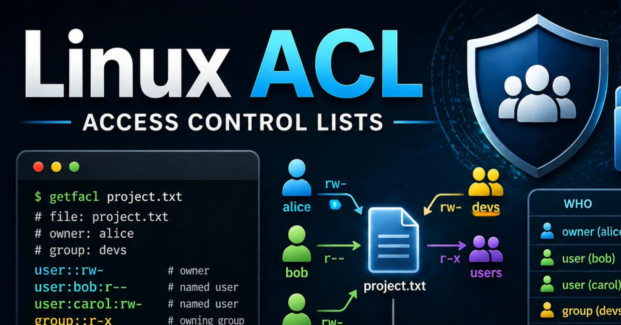 【基礎から学び直すITインフラ入門】#13 Linux基礎⑥ - ACL（Access Control List）｜hiro