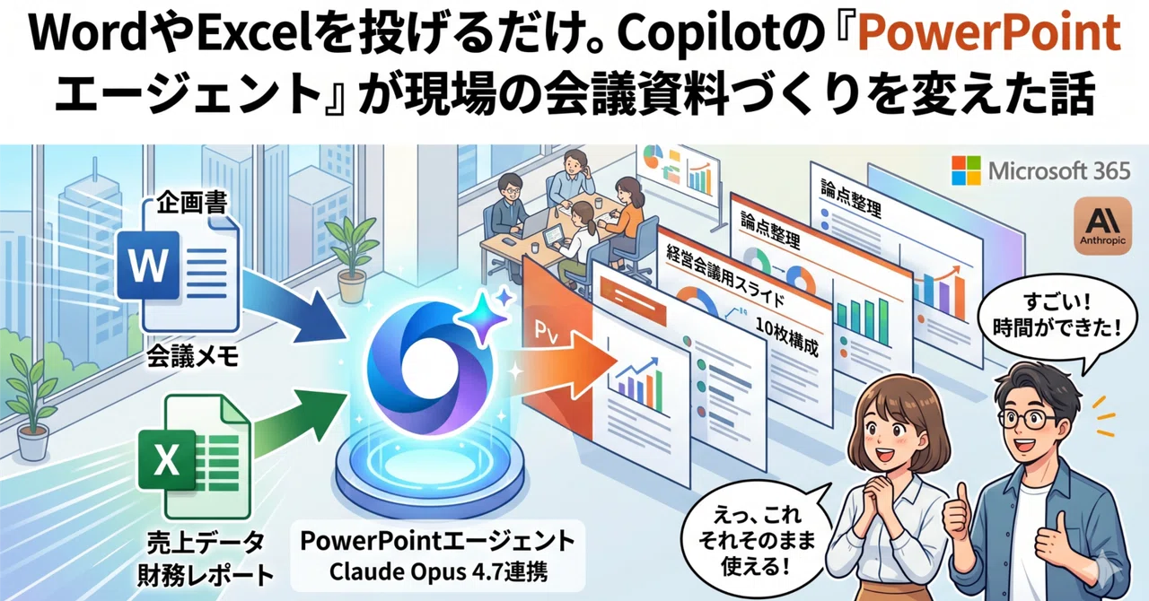 Just throw Word and Excel files at it. How the PowerPoint agent in ...