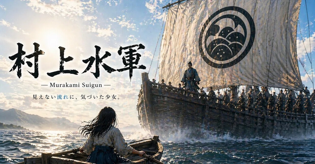 連載小説】村上水軍 – Keepers of the Tides –｜第1話 潮は、見えない