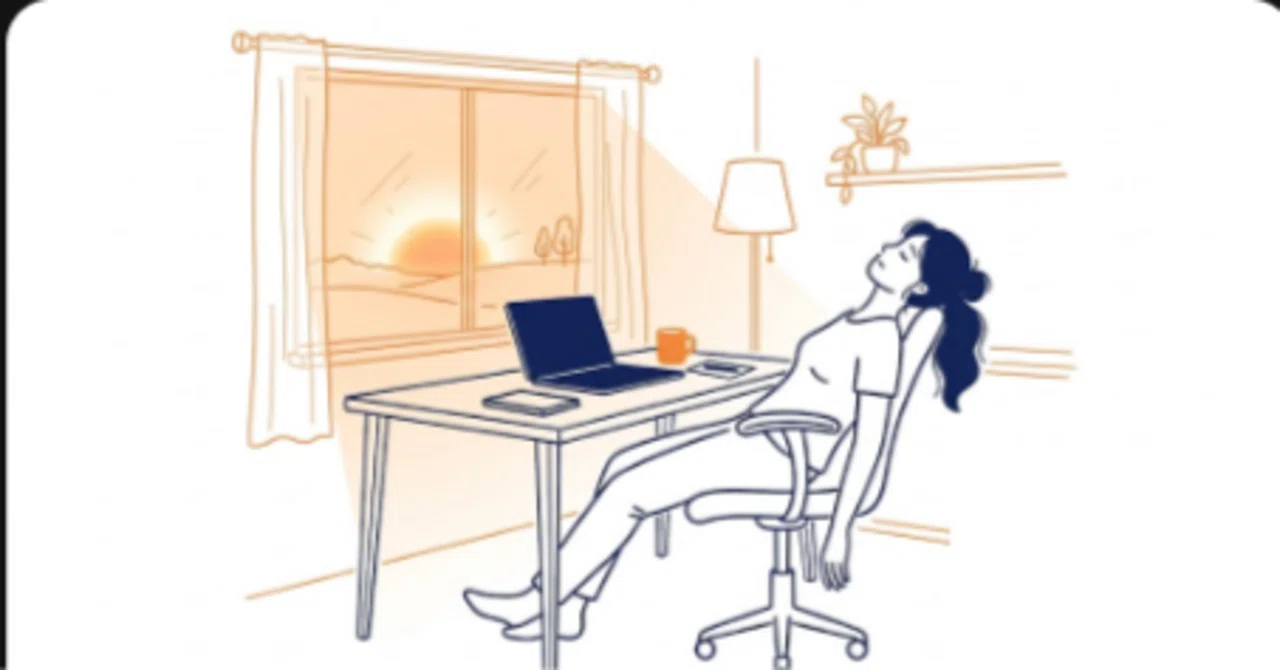 You suddenly feel sluggish in the evening. That might not just be ...