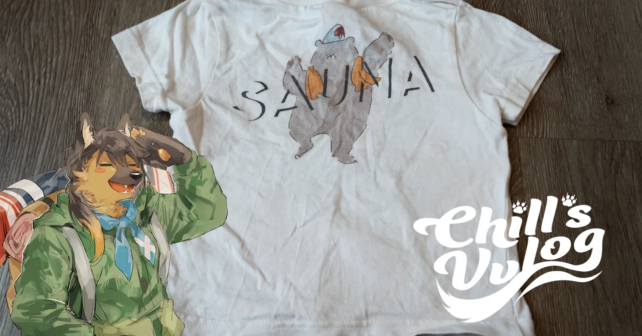 サウナTシャツの世界～サ獣番外編～｜旅する狼龍Vtuber行李ちる