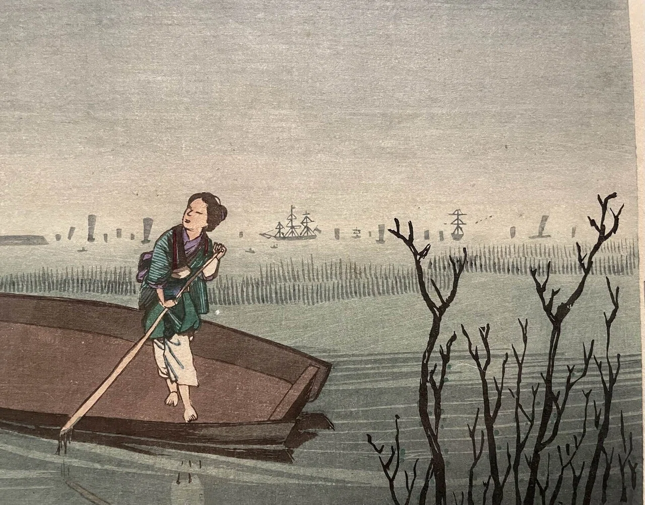 春の展覧会の話①(「トワイライト、新版画」展)｜myrthé