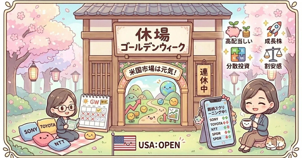 GW中、株って動くの？ 答えは「現物は止まる。でもGW明けこそ動く
