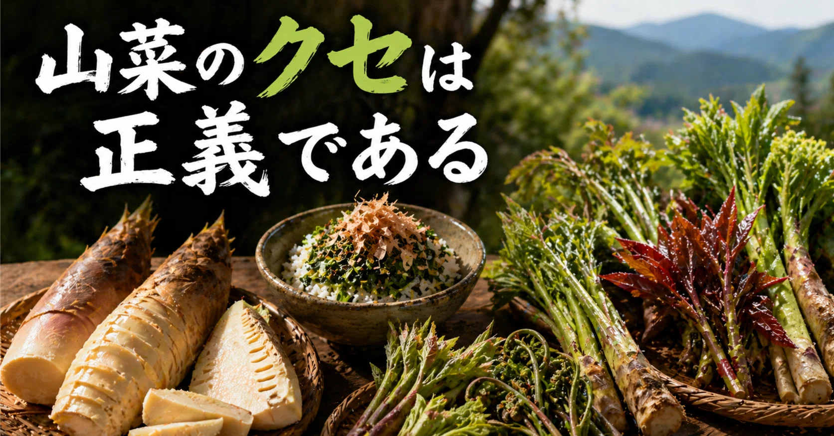 快食ボイス+778・山菜のクセは正義である——コシアブラの食べ方と、AIが