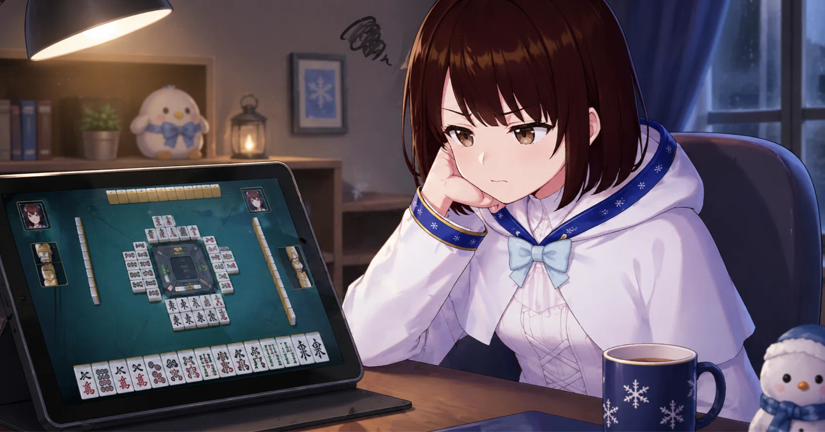 On a Night When the Tiles Feel Heavy｜ちぃちゃん