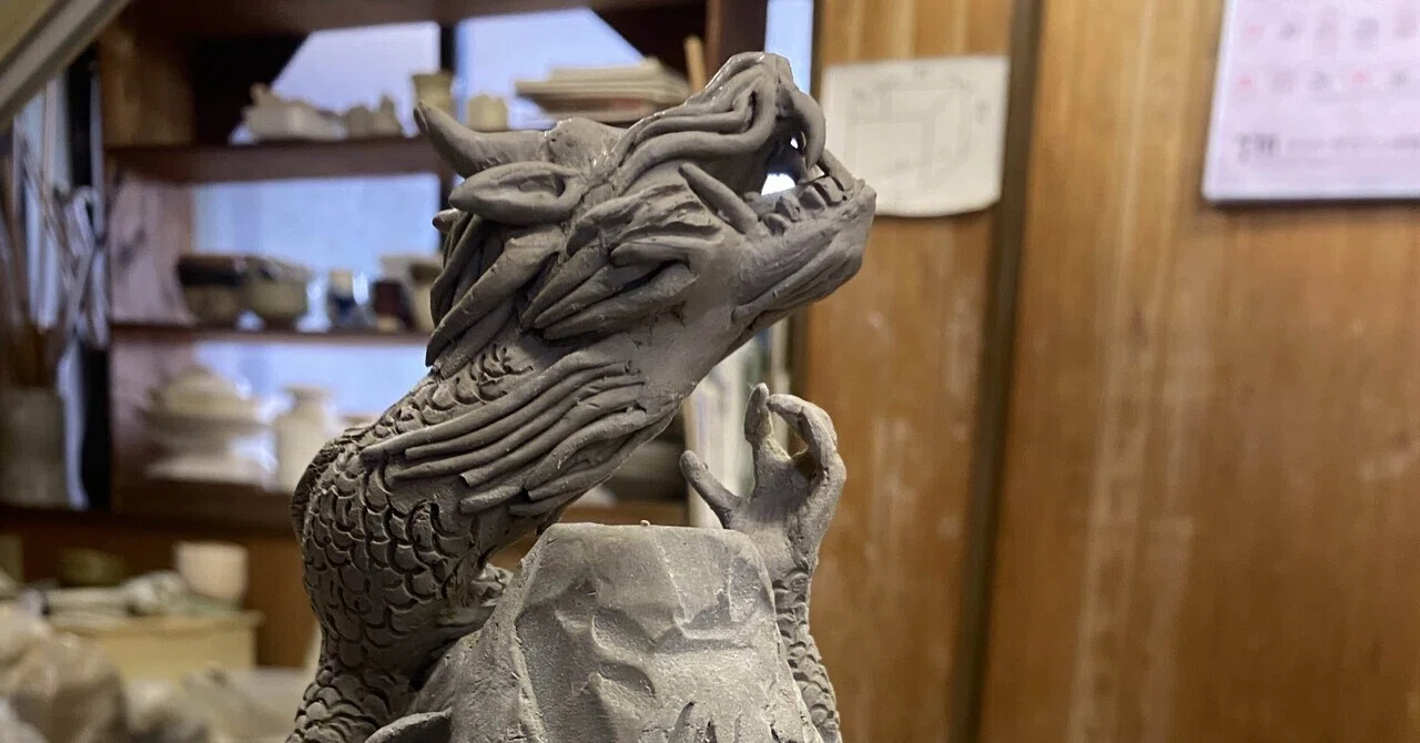 [Ceramics] The Rising Dragon, Finally Entering the Finishing Stage｜紫陶