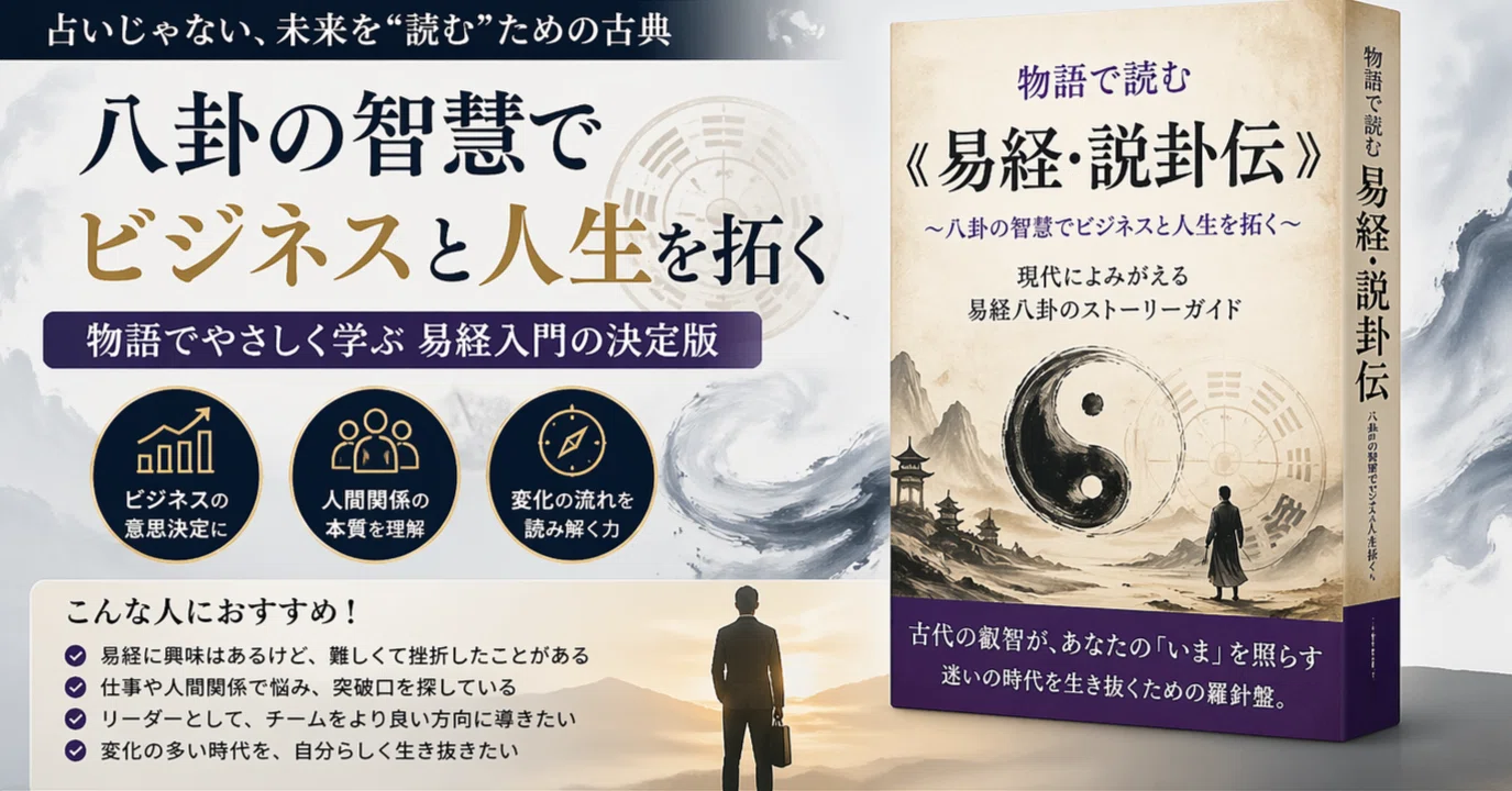 物語で読む《易経・説卦伝》 ～八卦の智慧でビジネスと人生を拓く
