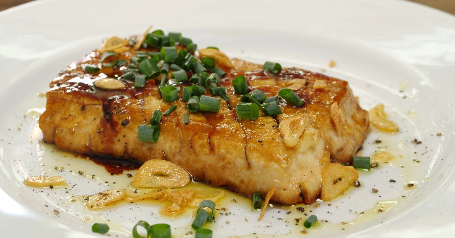 Garlic Tofu Steak｜青池隆明