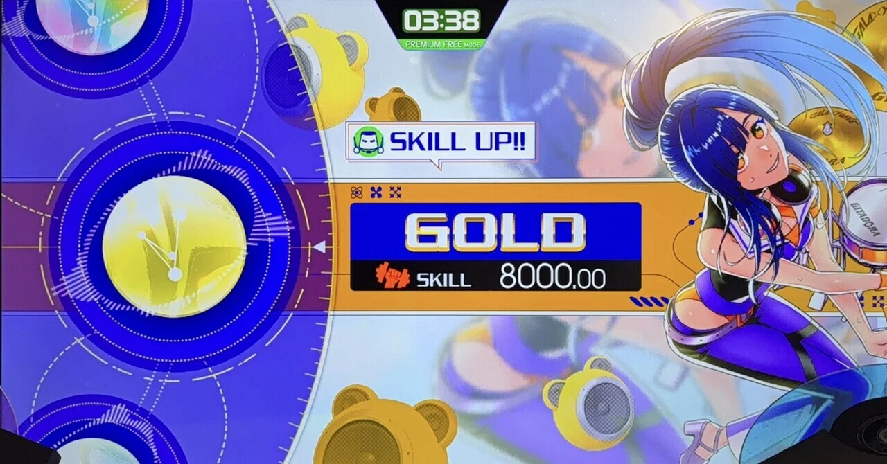 GITADORA】GALAXY WAVE DELTAで金ネームになったので、久しぶりに