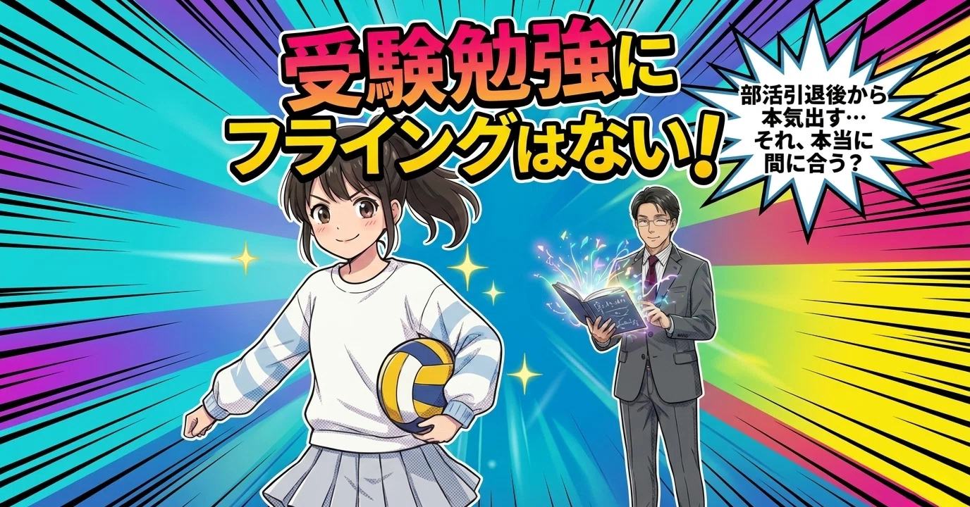 漫画付》受験勉強にフライングはない！（高校入試）｜RK