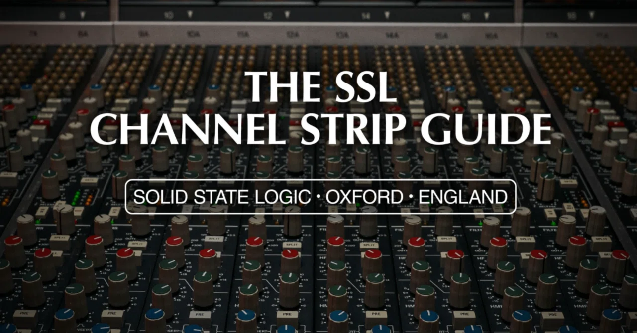 SSLコンソール&チャンネルストリップガイド 〜4000 G編〜｜SSL Japan
