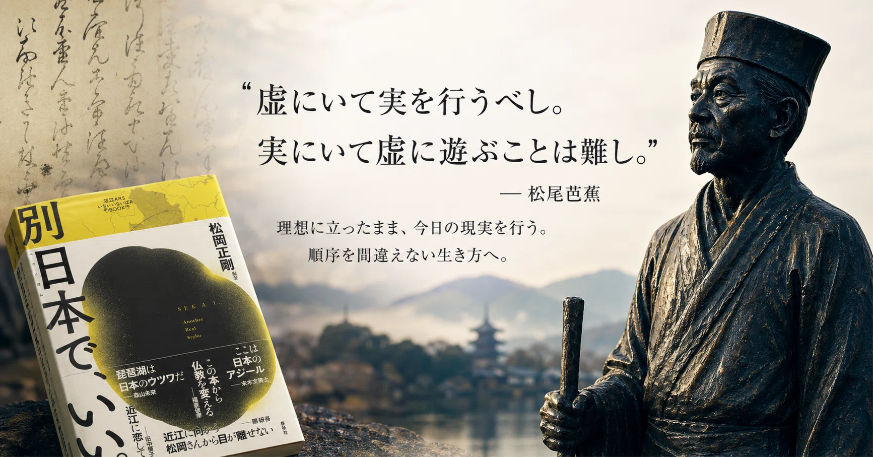 別日本でいい」、松尾芭蕉の一行｜いち