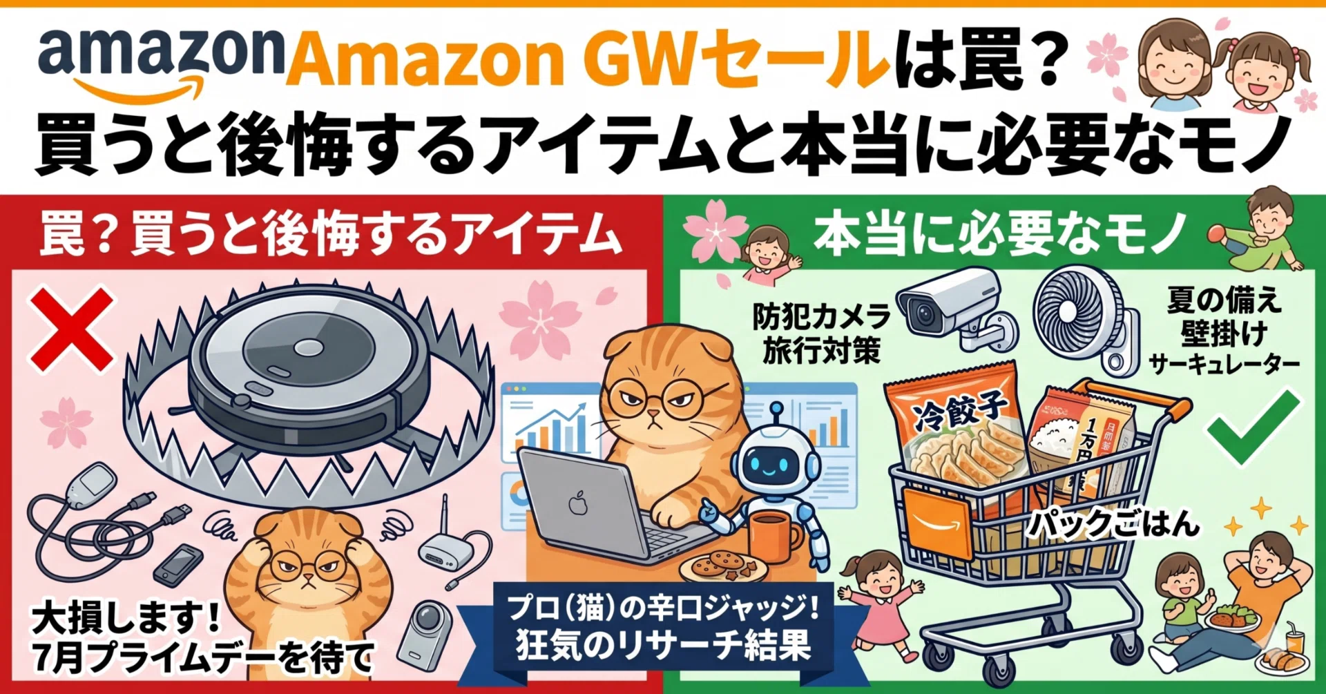 Amazon GWセールは罠？買うと後悔するアイテムと本当に必要なモノ