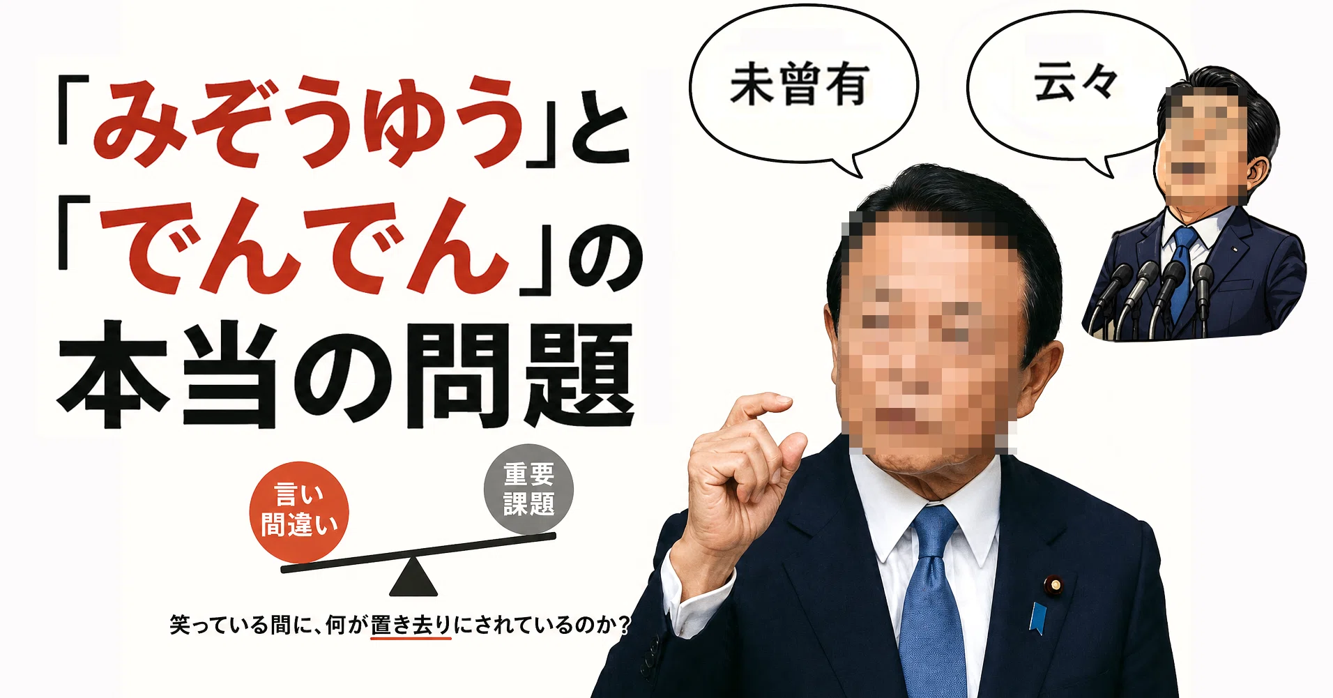 公の場での発言・インタビュー報道記録