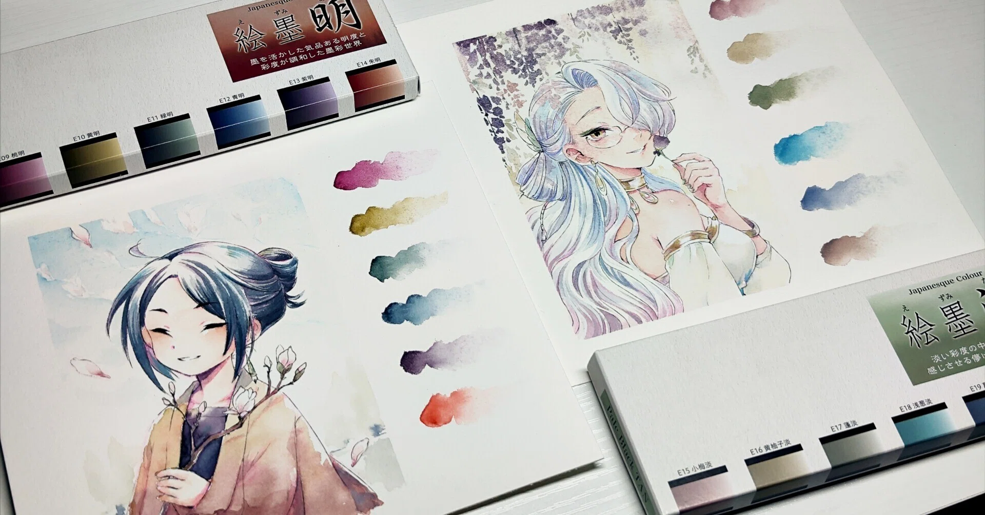 絵墨 明、淡を購入しました🎨(レビュー)｜シイ