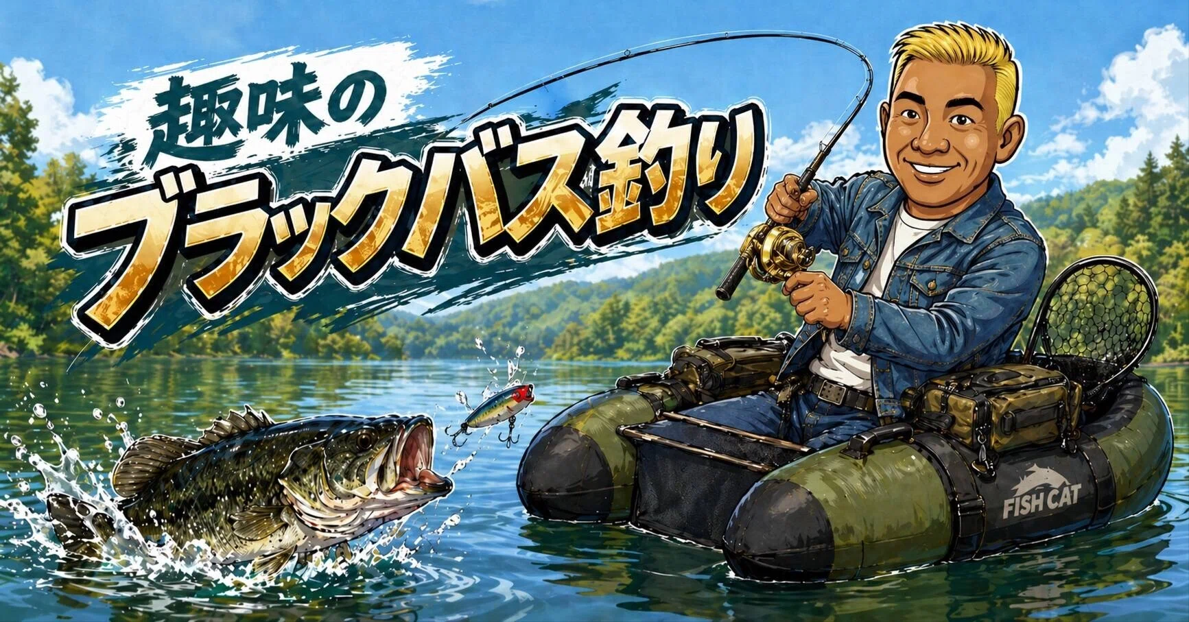 小学生の頃ハマったバス釣りを、大人になってまた始めた話｜トニー社長