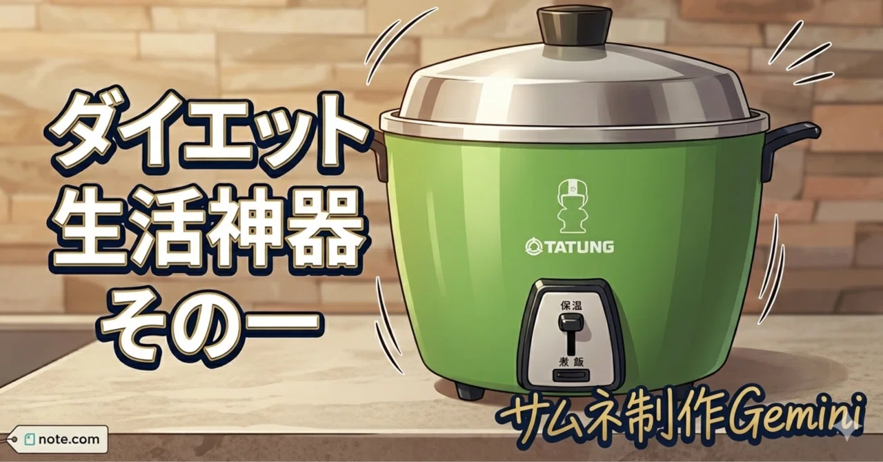 ダイエット節約計画三種の神器その一 大同電鍋、新メニューを添えて
