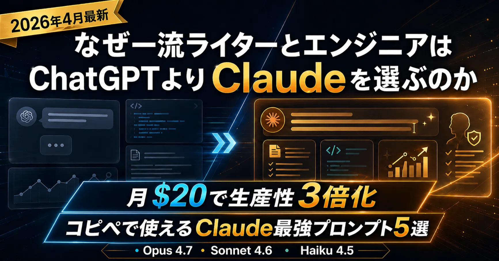 なぜ一流ライターとエンジニアはChatGPTよりClaudeを選ぶのか｜月$20で