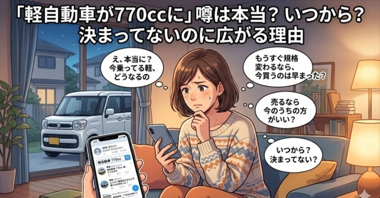 軽 自動車 新 規格 いつから