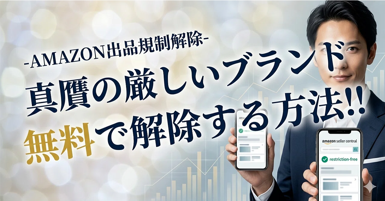2026年最新版】Amazon出品制限・規制解除〜0円で正規請求書を取得し