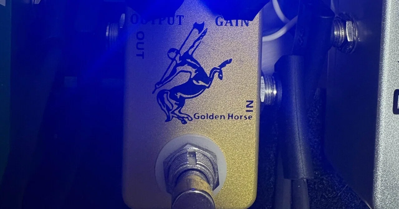 20【機材】謎のエフェクター買ってみました/Mosky Golden Horse｜昂央