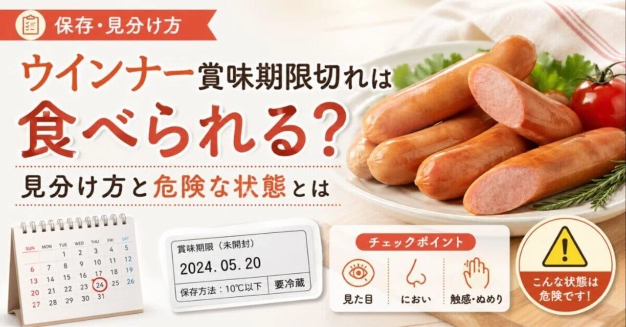 ウインナー 賞味 期限切れ