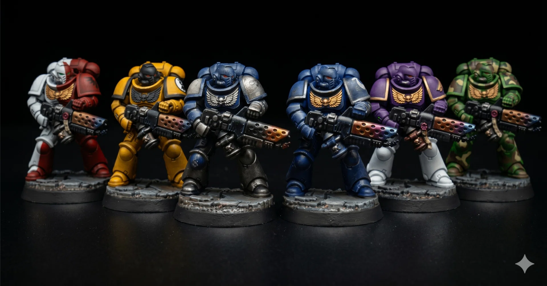 Warhammer40k】オリジナル・スペースマリーンの色の探し方｜とれぱな23