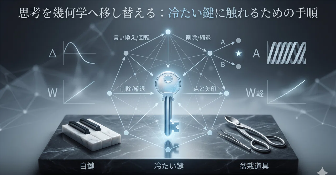 Specifying Rectangular Keys Transposing Thought into Geometry: Procedures for Touching the Cold Key ...