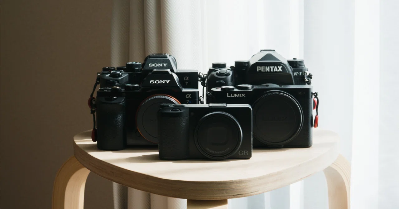 Canon Pentax Sony まとめて4台デジタルカメラ 今使っているカメラ 2026年春｜イノウエノリユキ