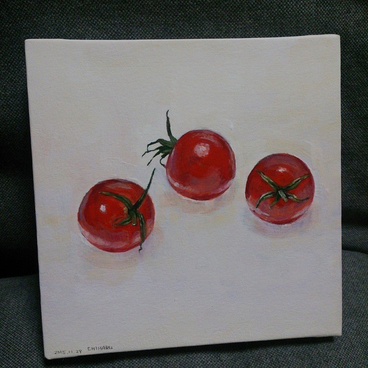 素描 ミニトマト 柿沼知春 Note