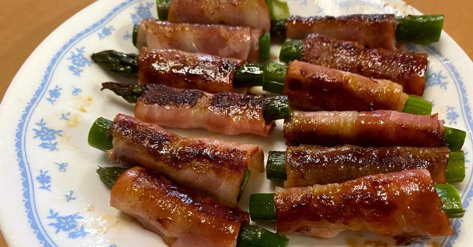 アスパラベーコン巻き Cookinglog Note