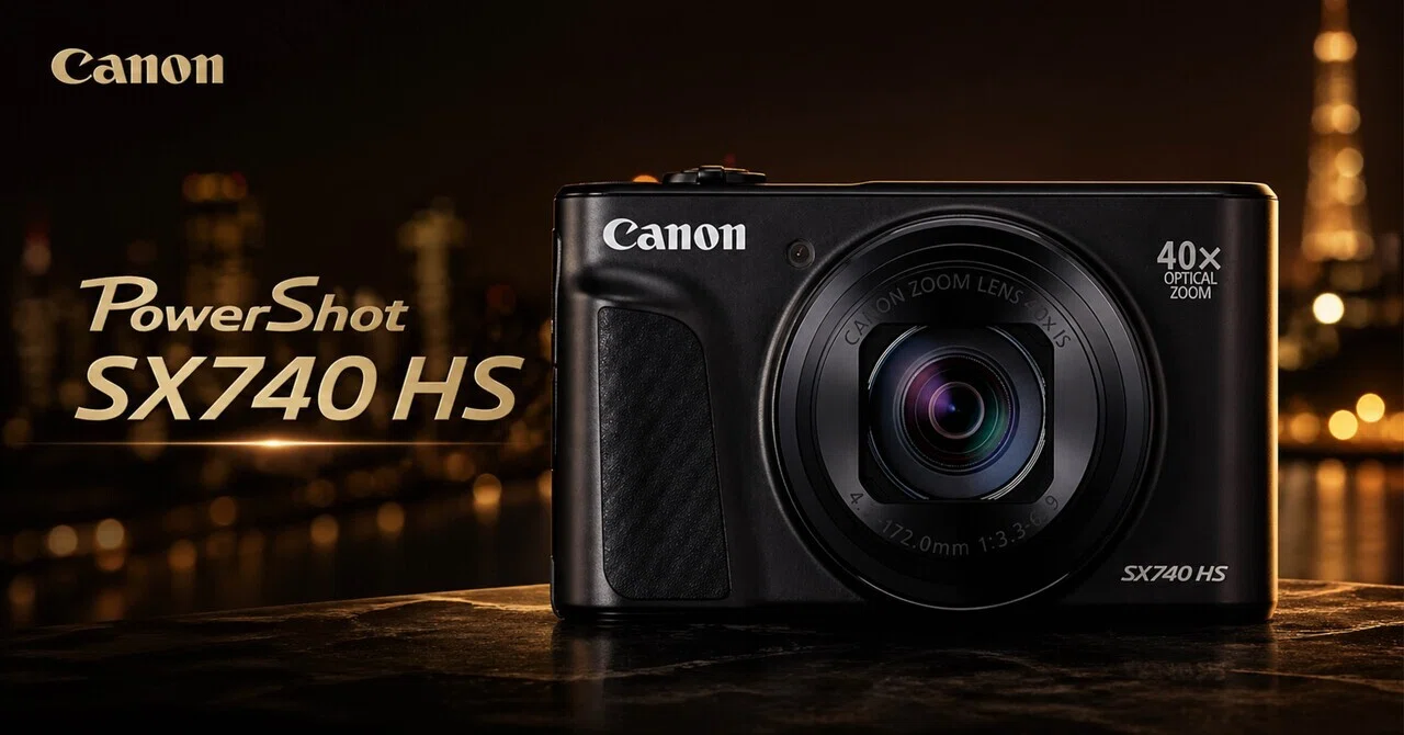 スマホで十分？いや、Canon PowerShot SX740 HSみたいなコンデジが今