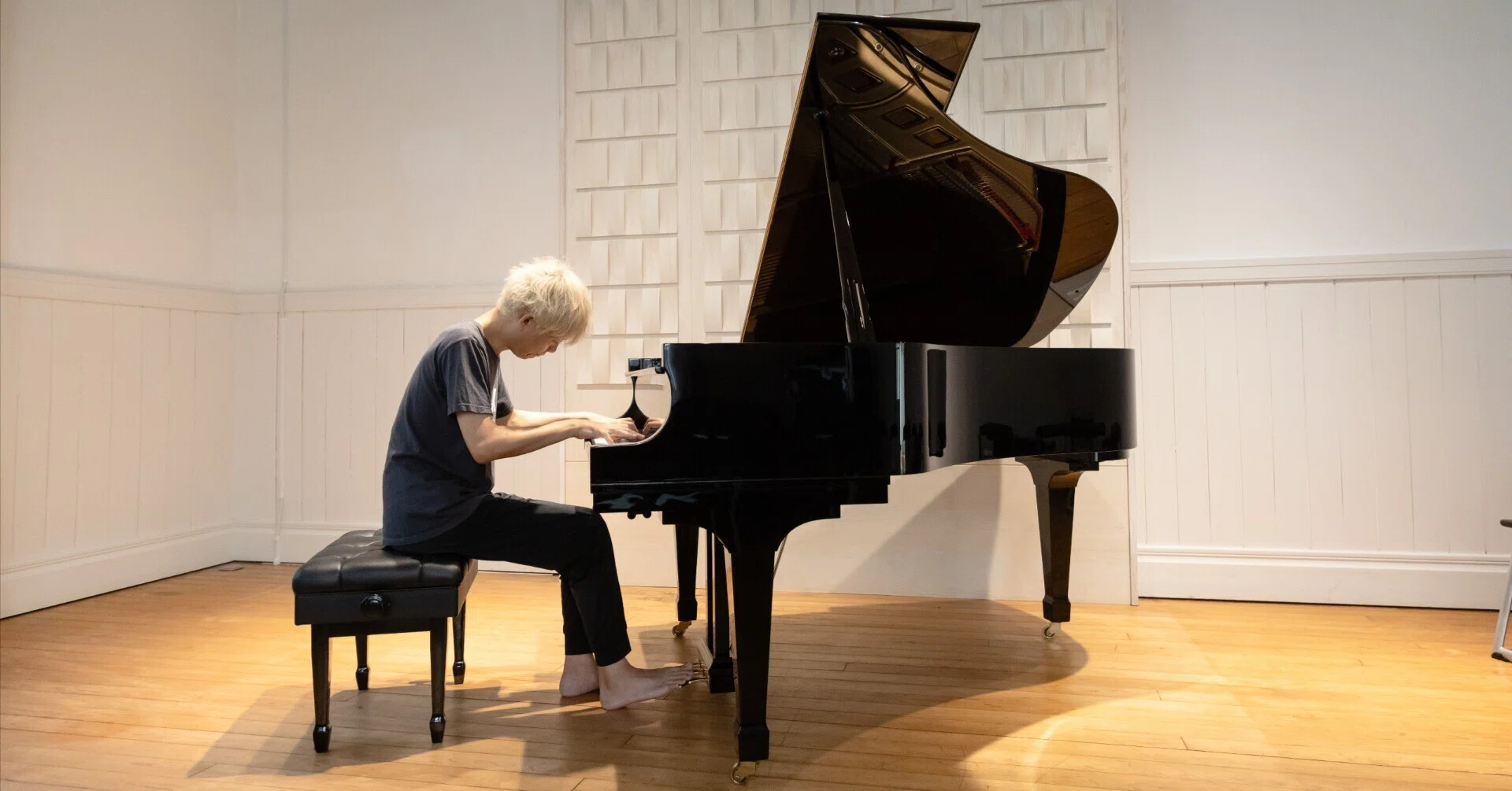 A system that semi-forcibly pushes me into a grand piano studio