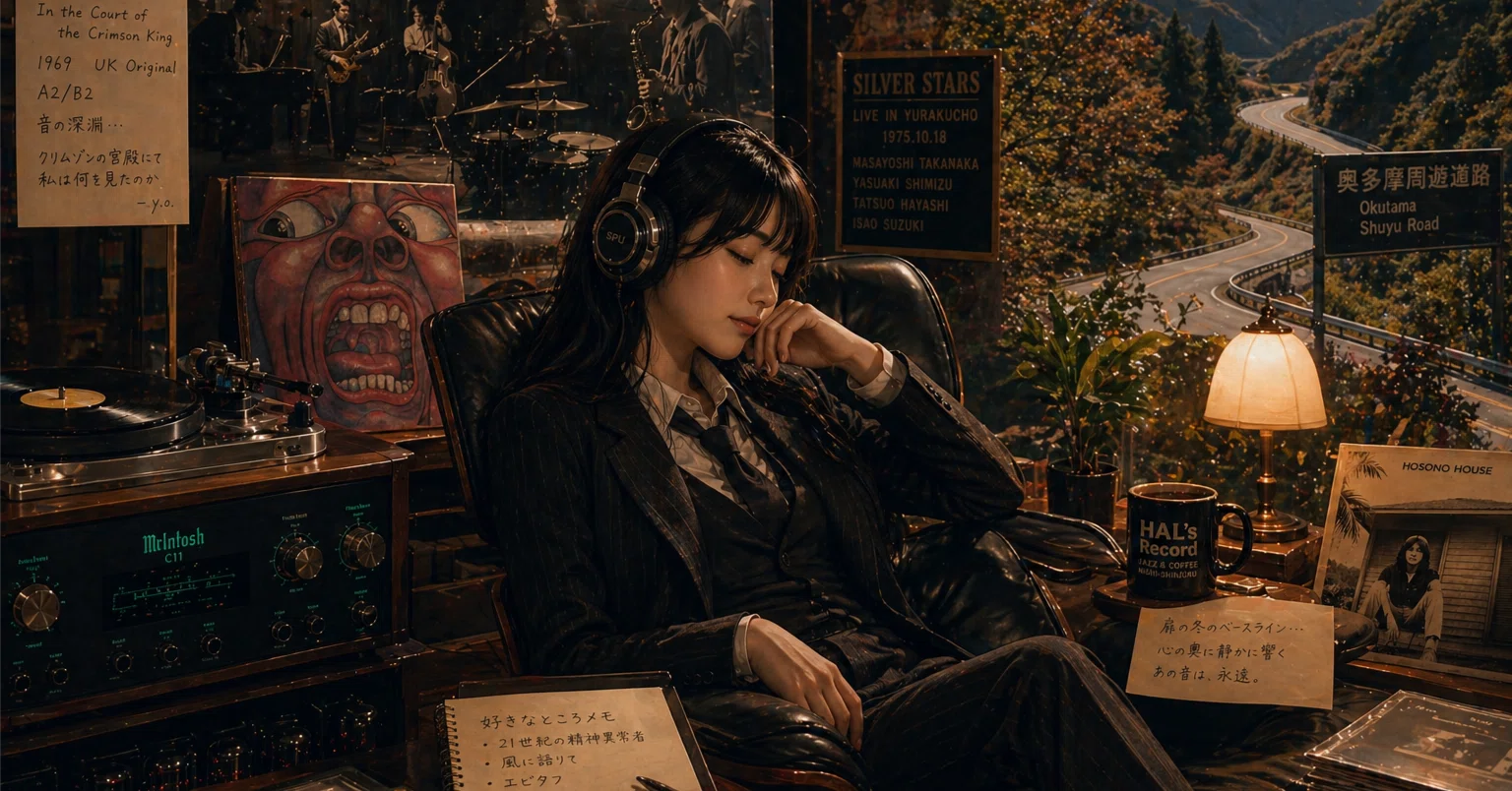 オーディオ小説③】オーディオ女子高生「クリムゾン・キングの宮殿」で