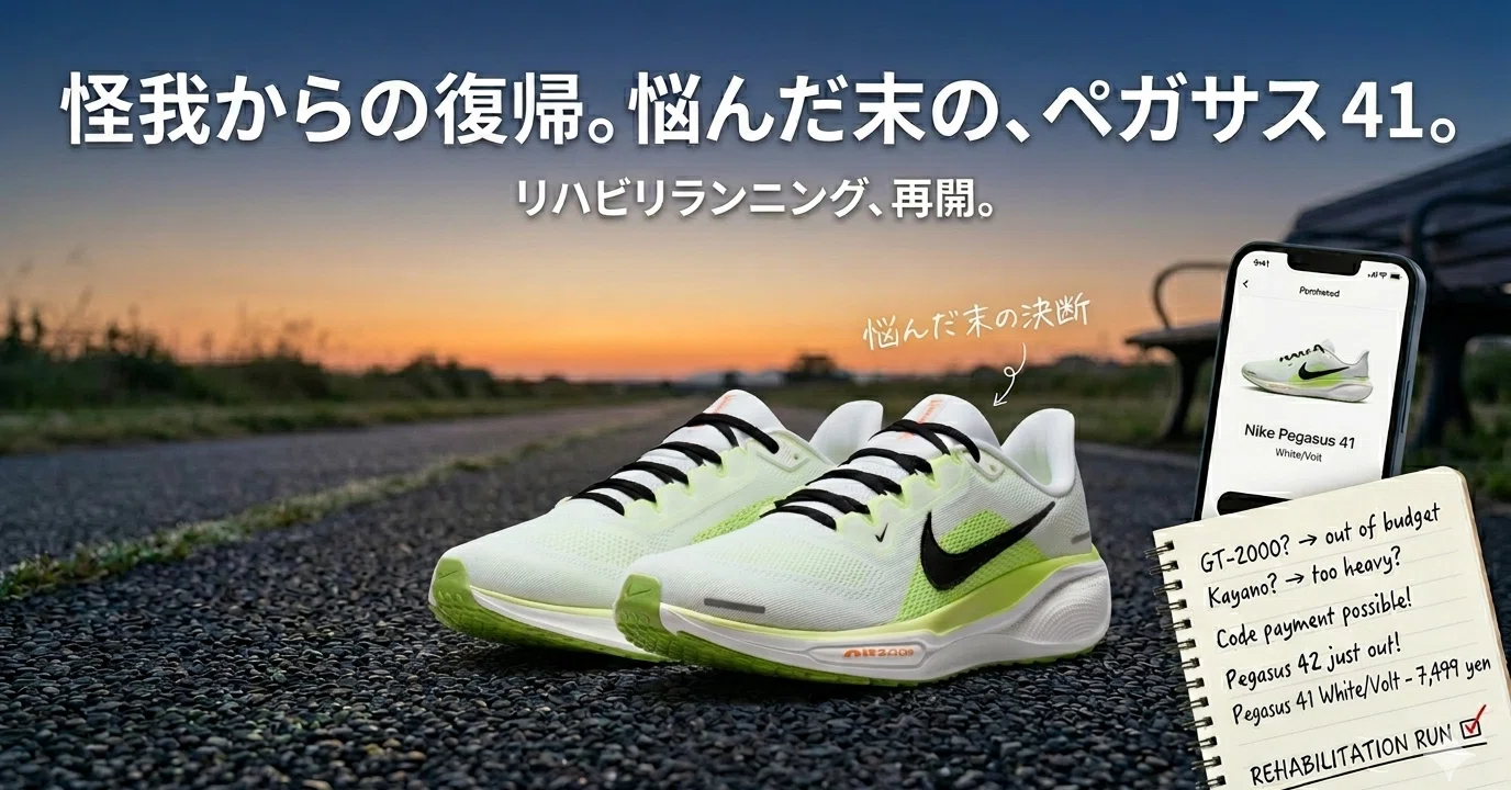ナイキペガサス41買いました（現行は42） 前型シューズってどう｜もう
