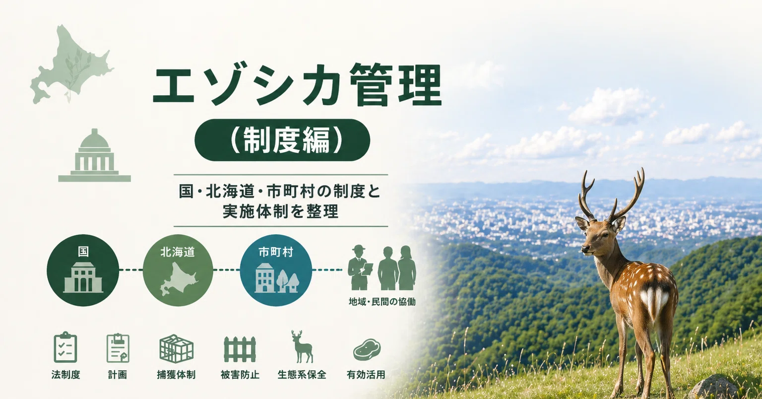 エゾシカの保全と管理 【公式通販】