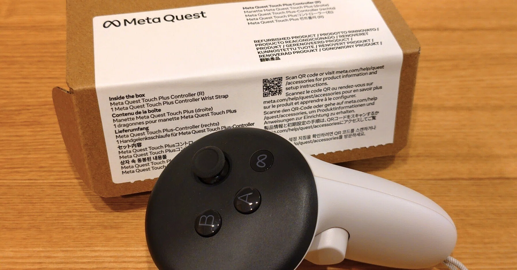 Meta Quest 3Sのコントローラーを交換してもらう｜織春紺太郎