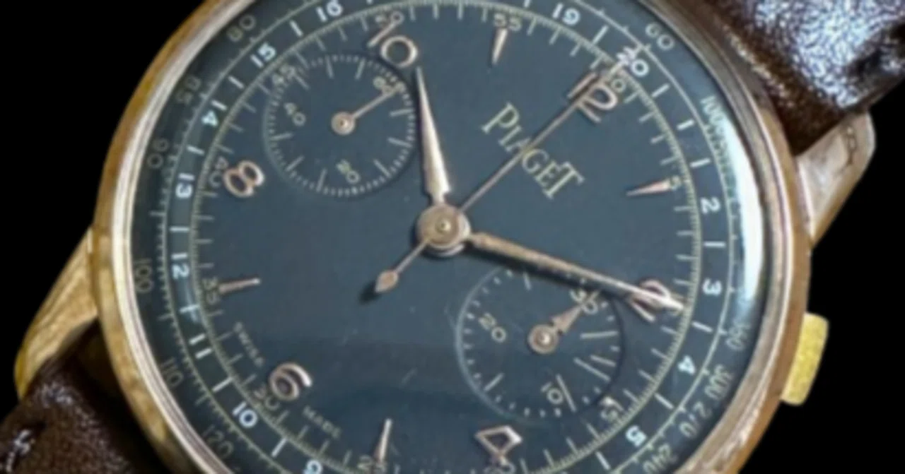 39.アンティーク Piaget（ピアジェ）クロノグラフ― ドレスブランド以前