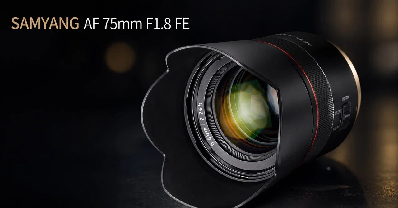 SAMYANG AF 75mm F1.8 FE SAMYANG 単焦点レンズ AF 75mm F1.8 X フジ