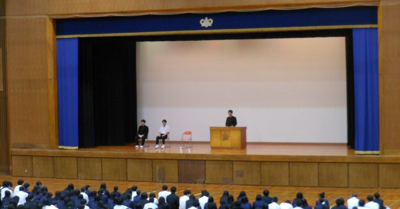【新宮高校】生徒会役員選挙を実施しました。