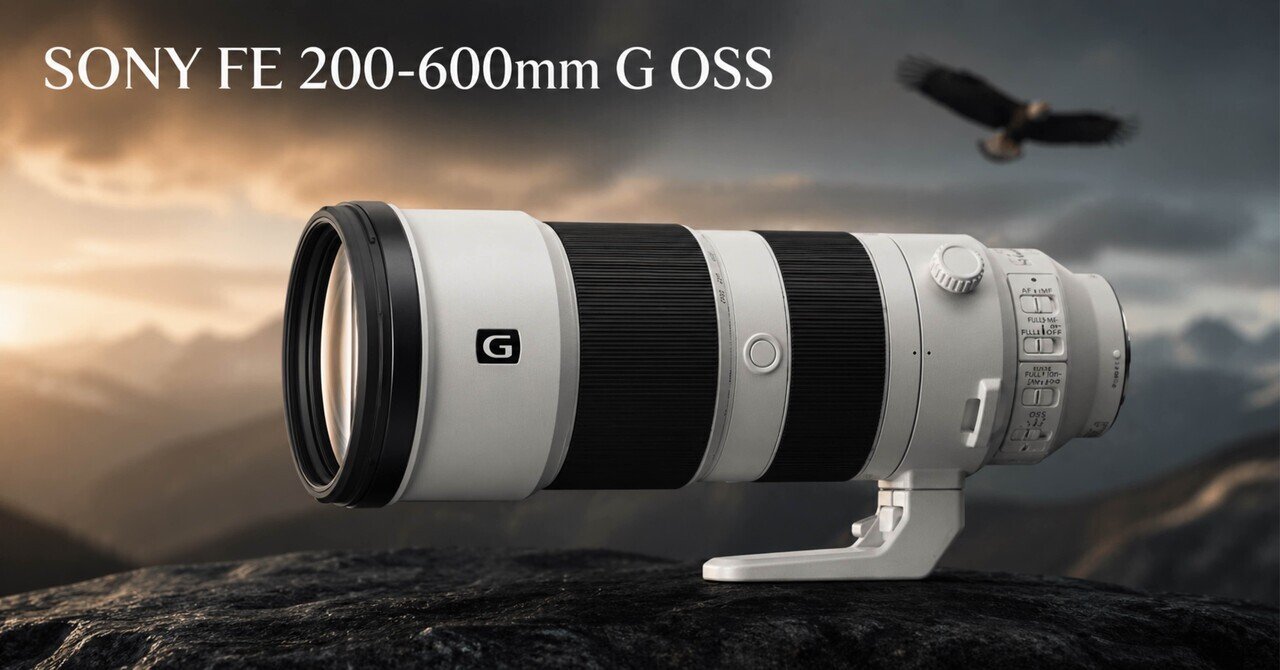 野鳥も飛行機もスポーツも狙いたい。SONY FE 200-600mm Gは超望遠の