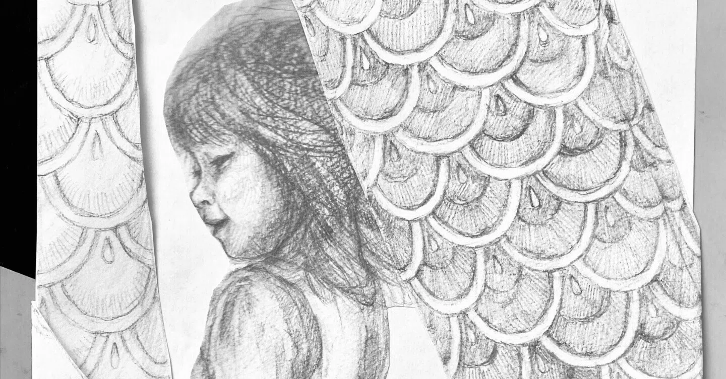 色鉛筆画を作るための下準備の行程｜sei